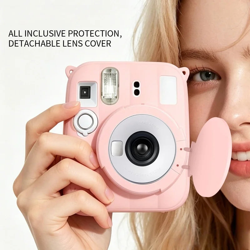 Silicone Protective Case Back Cover Design For The Instax Mini 13 Camera Provides All-Around Protection Against Shocks And Drops Peaceful Pleasures Health and Wellness