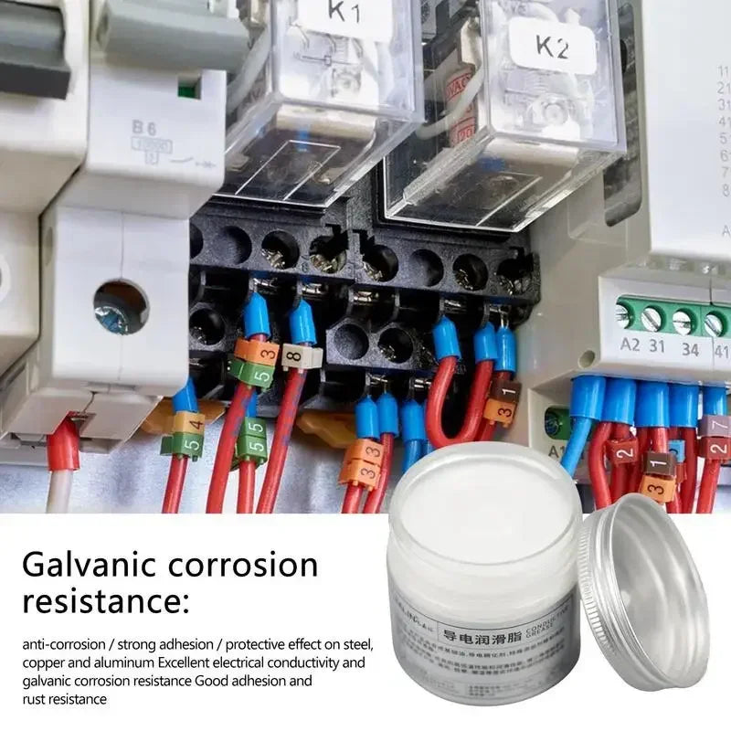 New 100g Electric Contact Grease Conductive Paste Electricity Compound Grease for Low Resistance Value for Household Appliances Peaceful Pleasures Health and Wellness