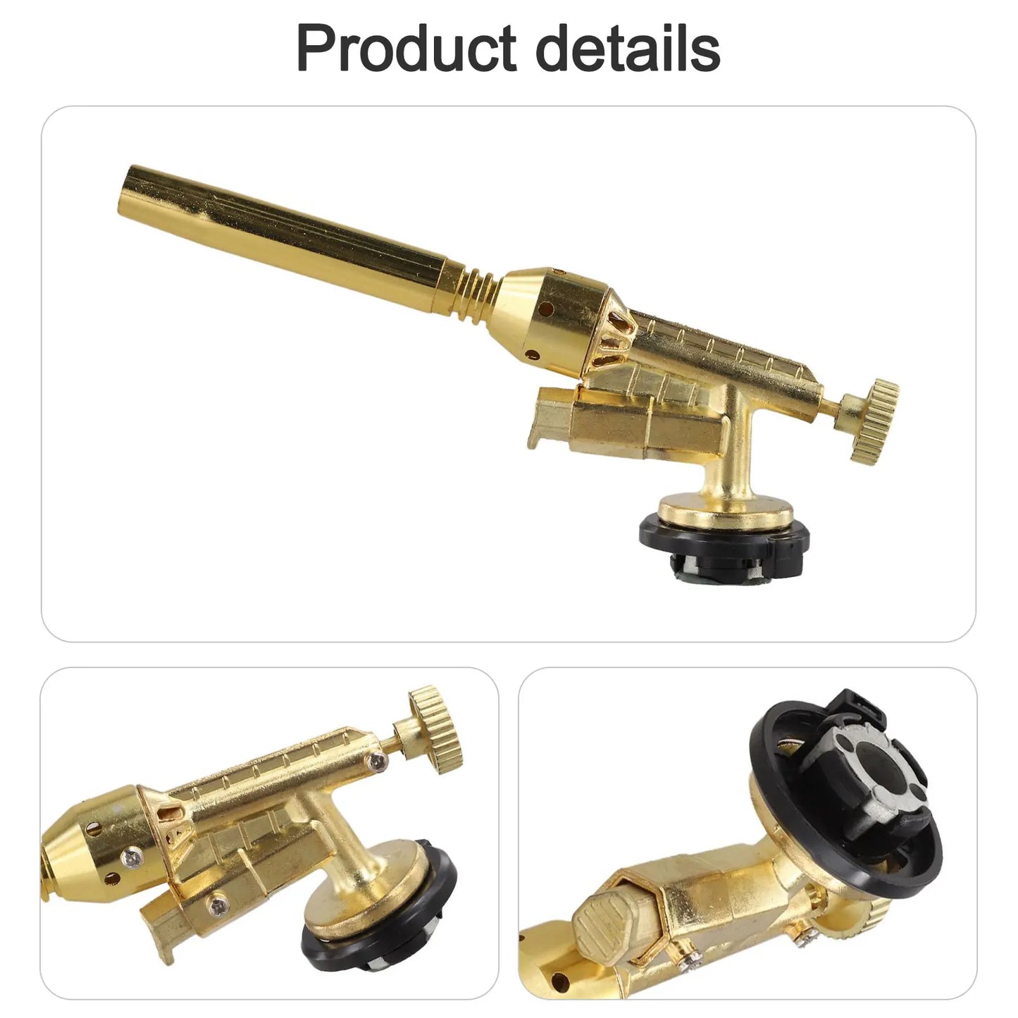 Portable Butane Gas Torch High-temperature Welding Cooking Tool