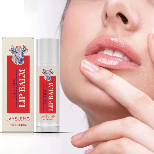 Tallow Lip Balm – Plumping, Hydrating & Anti-Crack Lip Care