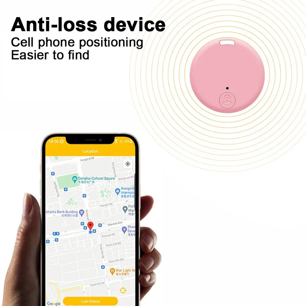 Mini Bluetooth 5.0 Anti-Lost Tracker for Keys, Pets & Kids