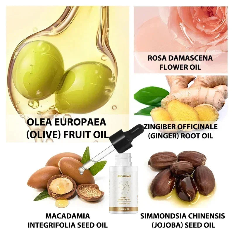 Breast Enlargement Cream Butt Lift Up Firm Essential Oil Big Ass Enhance Butt Breast Plump Growth Tighten Shaping Sexy Body Care Peaceful Pleasures Health and Wellness