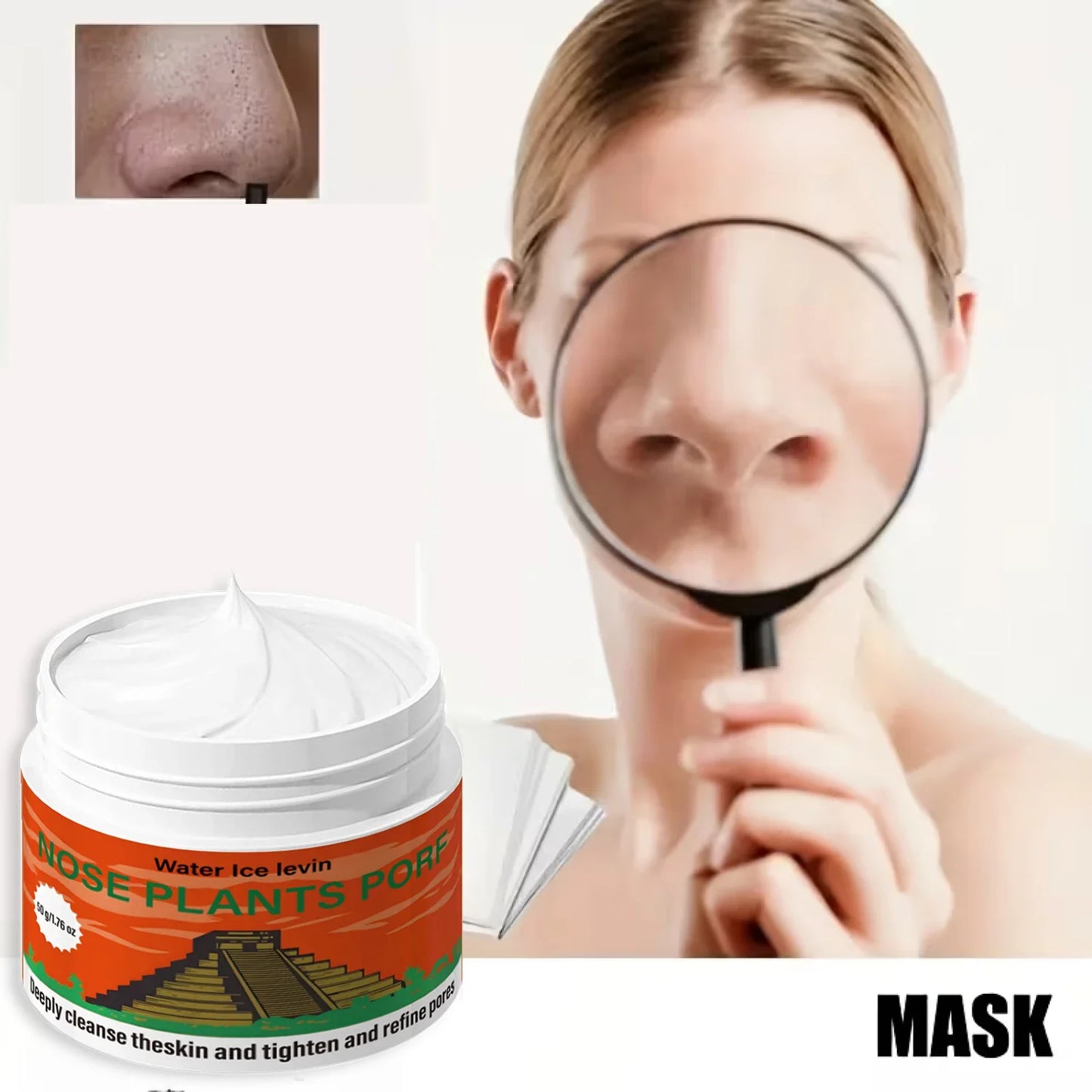 Natural Bee Venom Face Mask – Pore Tightening, Honey & Collagen