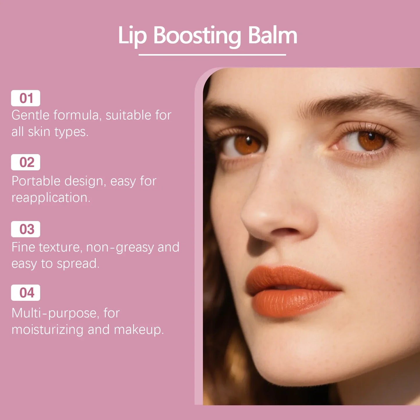 Plumping Lip Balm – Silky, Moisturizing & Non-Sticky Daily Use