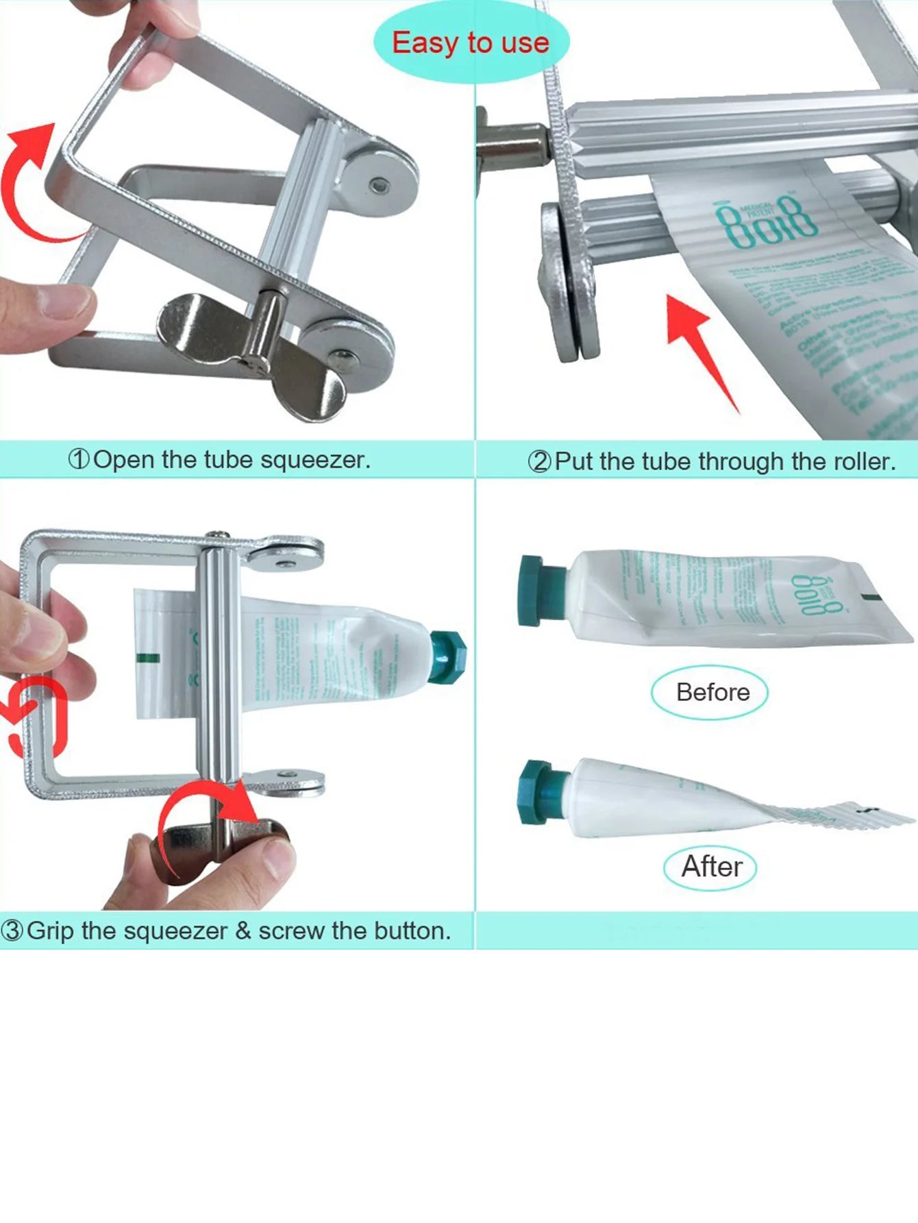 Selling Metal Toothpaste Tube Squeezer Paint