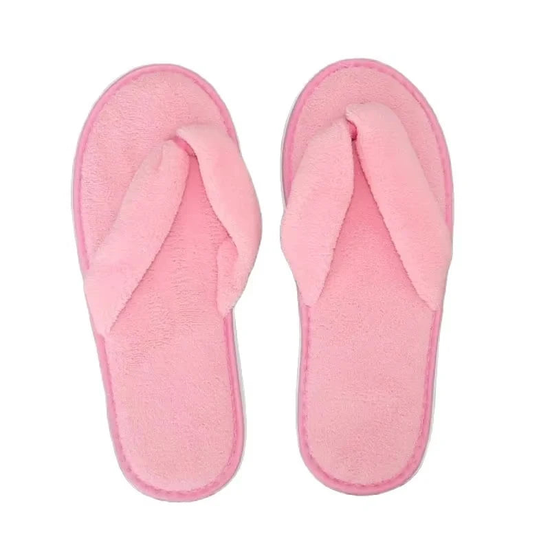 Soft Hotel Slippers Unisex Disposable SPA Guest Slides