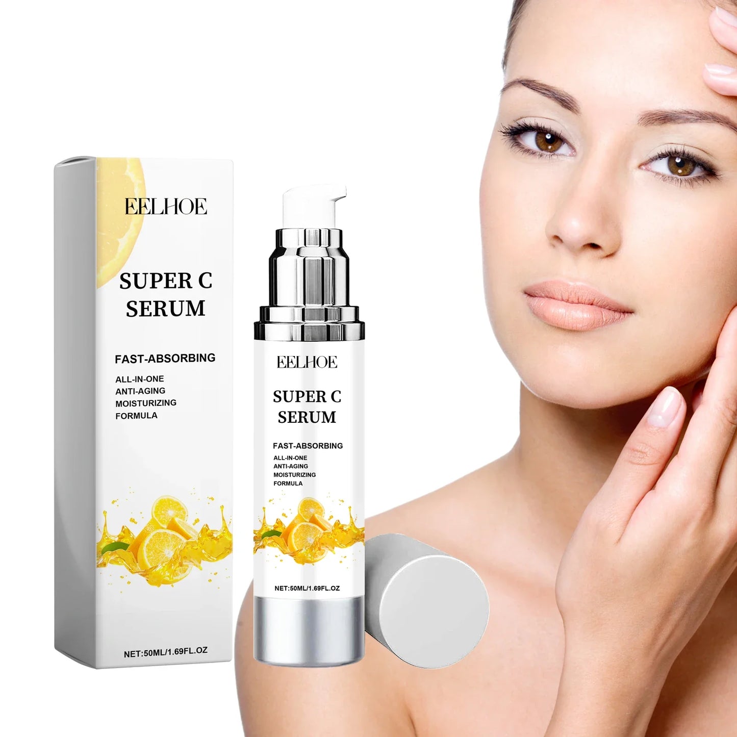 EELHOE Vitamin C Face Serum – Brightening & Moisturizing