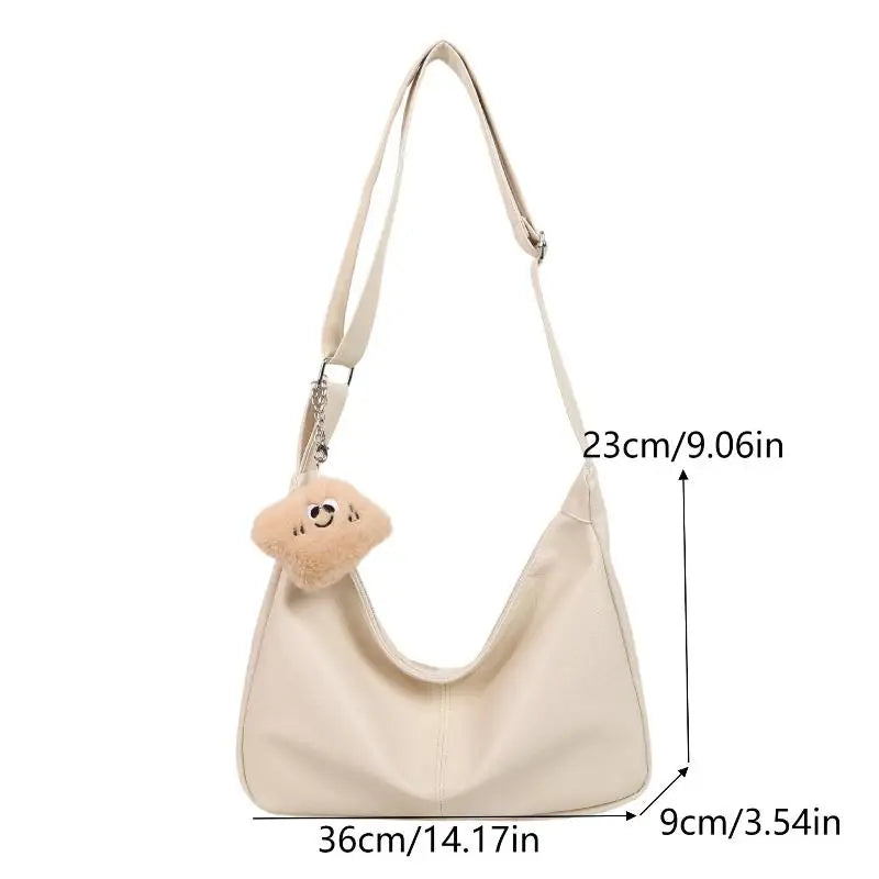 Retro PU Leather Shoulder Bag – Large Capacity Women's Tote