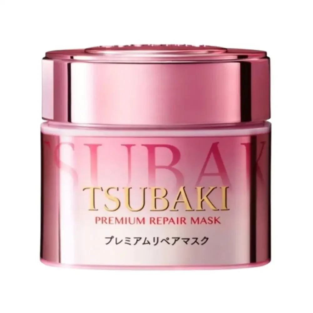 Japan TSUBAKI Premium Repair Mask - SPA Class Hair Care Experience, High Penetration Essence To Improve Frizz Repair Damage Care Peaceful Pleasures Health and Wellness PINK