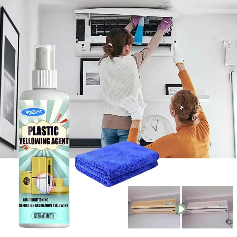 Plastic De-Yellowing Cleaning Agent – 100ml Anti-Oxidation