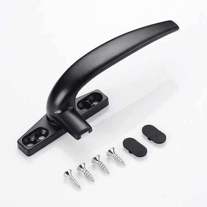New Thickenin Aluminum Alloy Window Handle Push Out Swing Door And Window Single Point Handle Window Lock Seven Character Handl Peaceful Pleasures Health and Wellness