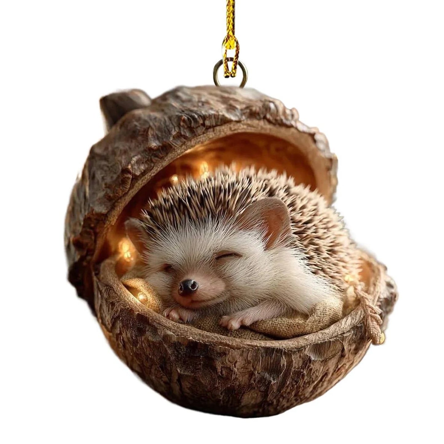 Acrylic 2D Animal Christmas Ornaments | Cute Xmas Tree Pendants