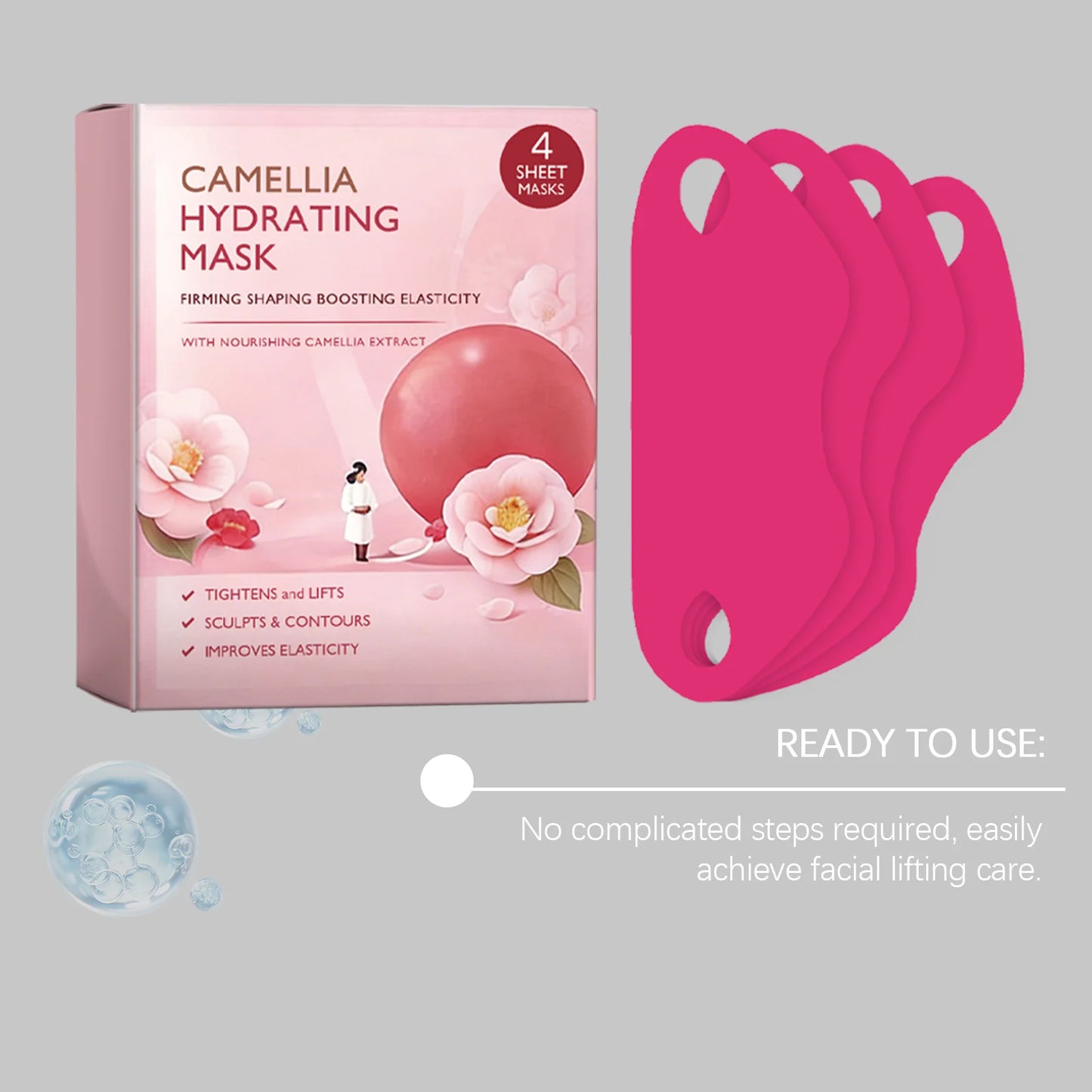 Facial Mask Double Chin Lifting Patches for Women Peaceful Pleasures Health and Wellness