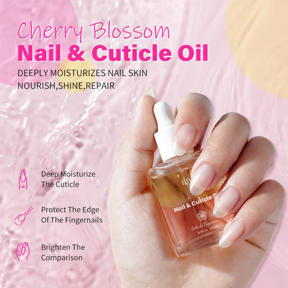 Nail & Cuticle Oil with Jojoba & Grapeseed – Moisturizing