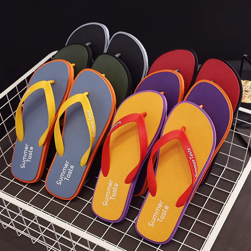 Men's Non-Slip EVA Flip Flops – Beach Thong Sandal Slides