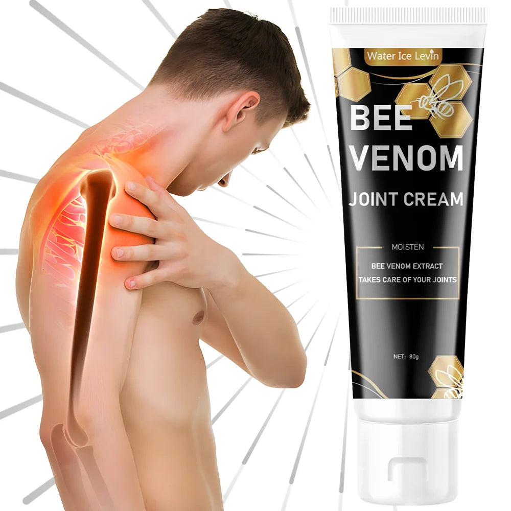 Bee Venom Collagen Body Massage Cream 80g | Moisturizing Body Massage Cream Peaceful Pleasures Health and Wellness