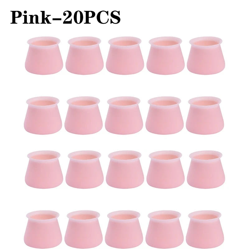 Silicone Chair Leg Caps | Anti-Slip Floor Protector Pads