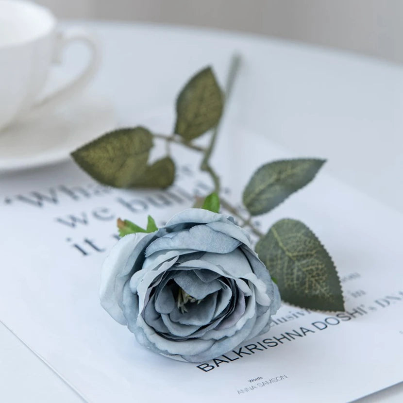 Artificial Silk Rose Bouquet – Wedding & Home Decor Flowers