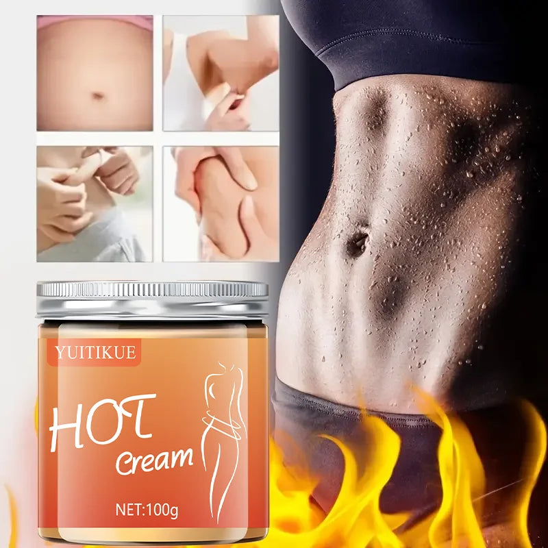 YUITIKUE Hot Firming Cream 100g – Tone, Tighten & Hydrate Body Firming Cream Peaceful Pleasures Health and Wellness