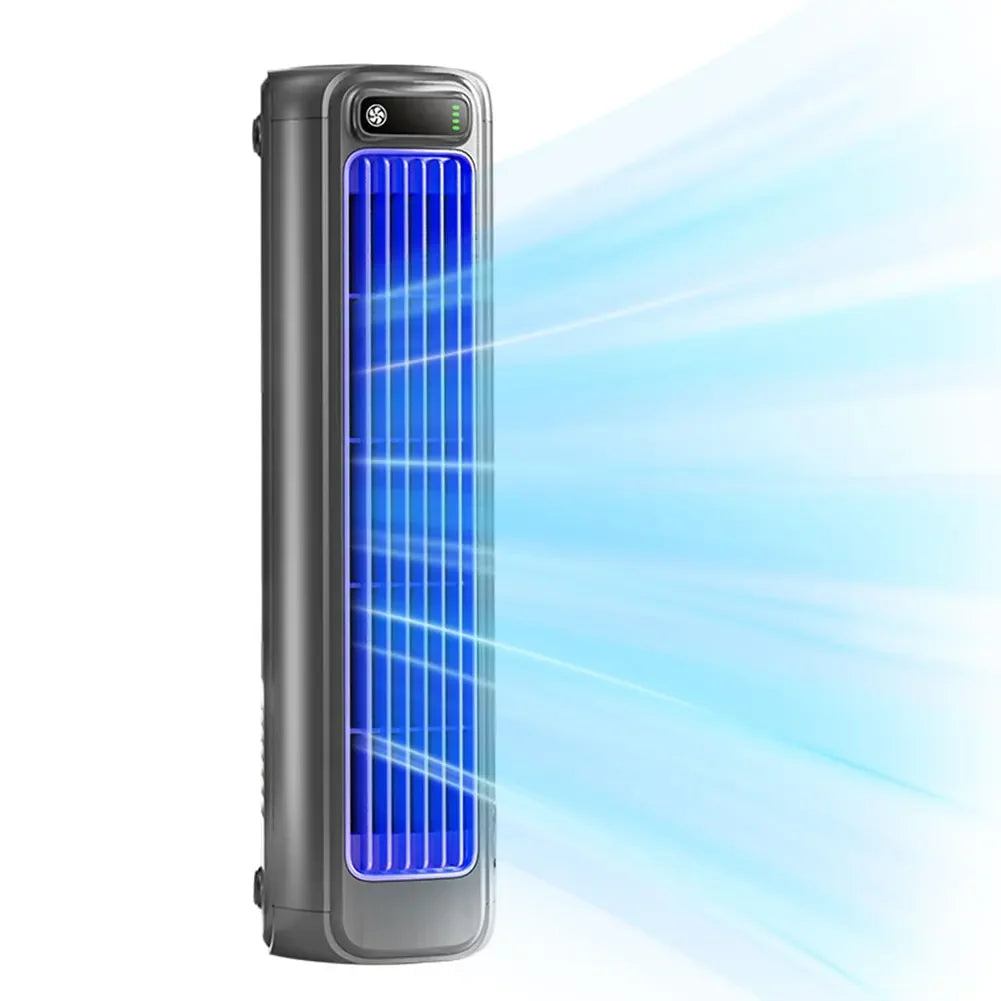 Portable USB Tower Fan – 3 Speeds, Quiet & Leafless Design Peaceful Pleasures Health and Wellness