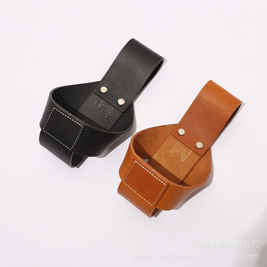 Archery Bow Holder Compound Hanging Carry Strap Portable Cowhide Peaceful Pleasures Health and Wellness