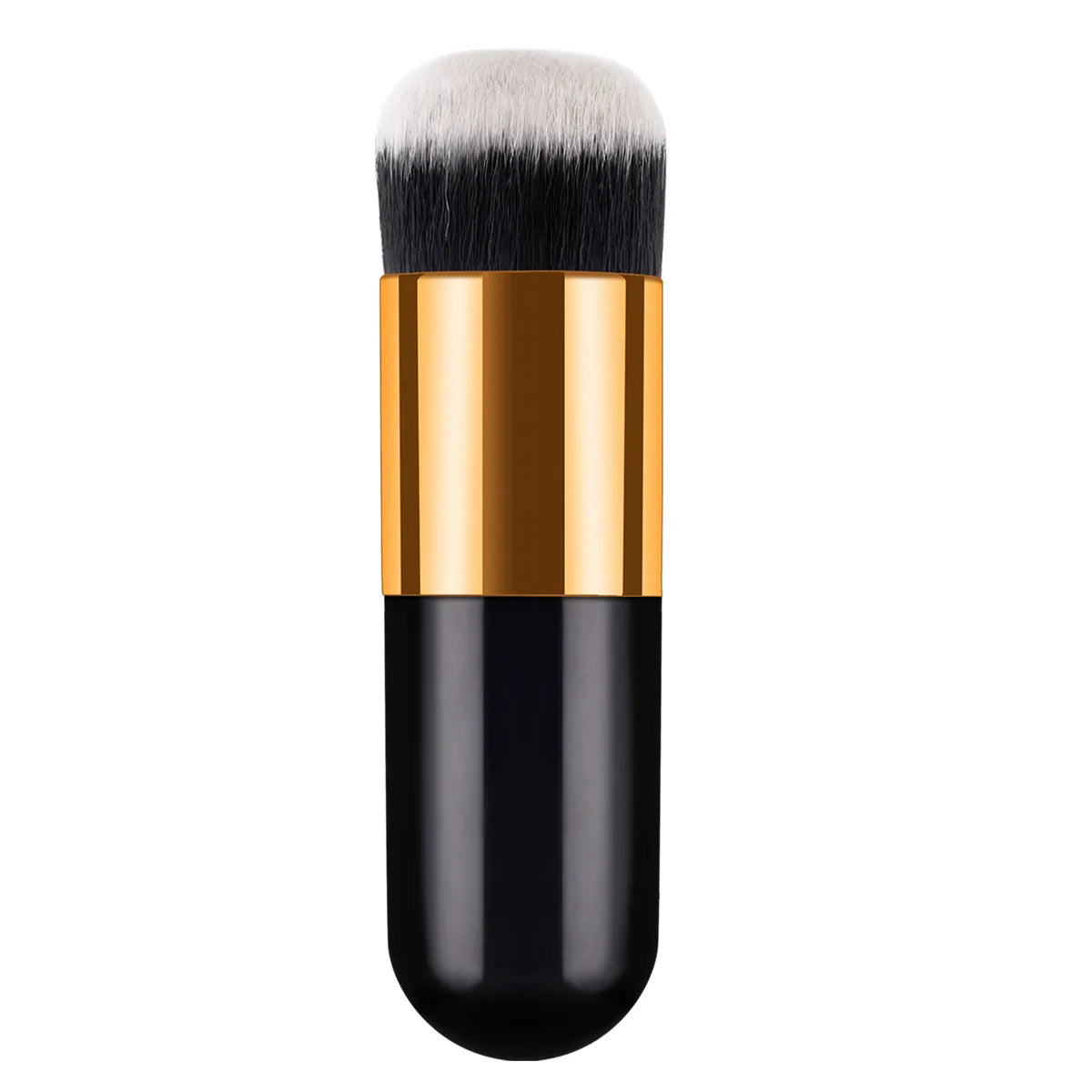 Chubby Flat Foundation Brush – Soft Synthetic Makeup Brush