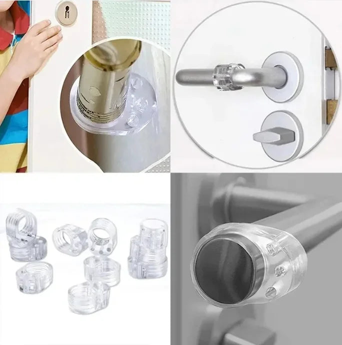 Silicone Door Knob Wall Protector & Door Stopper Guard