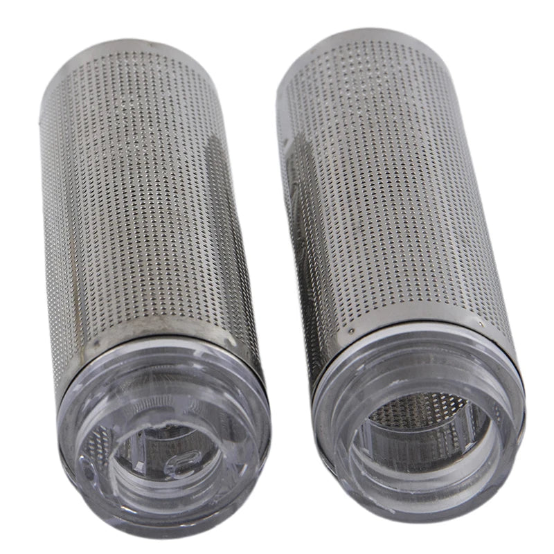 Aquarium Inflow Inlet Filter Stainless Basket Mesh Net Filter Guard Fish Tank Filter Accesories Intake Strainer Pre-Filter Cover Peaceful Pleasures Health and Wellness