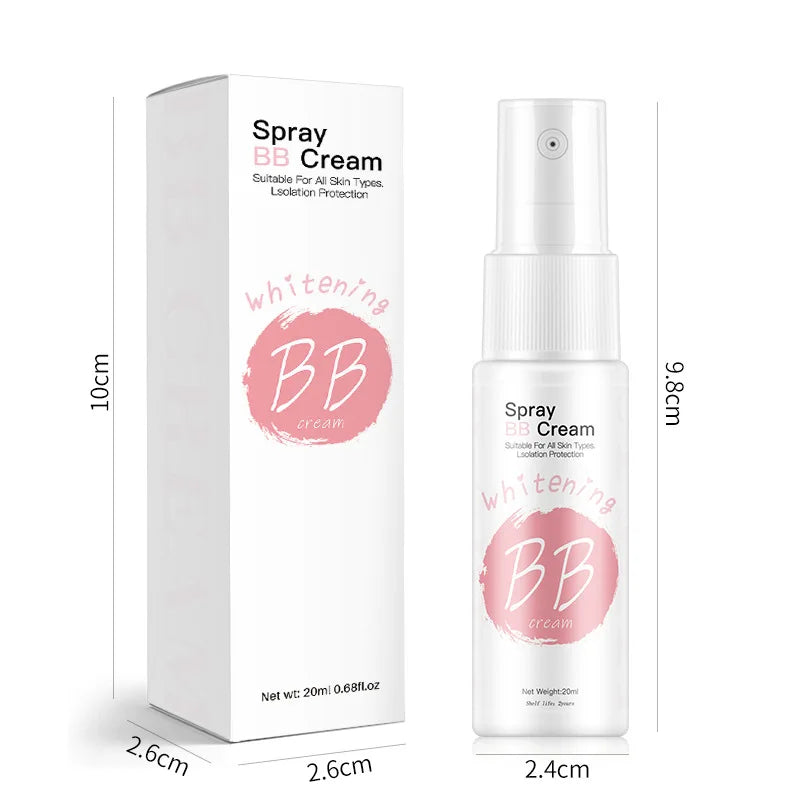 BB Spray Foundation – Waterproof, Brightening, High Coverage