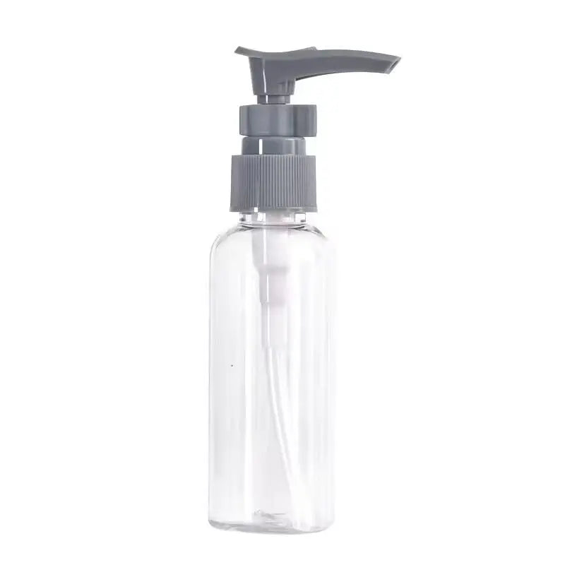 6 PCS Travel Bottles Set Leak Proof Press Type Refillable Containers For Cosmetics Lotion Cream Liquid Toiletries Storage Peaceful Pleasures Health and Wellness