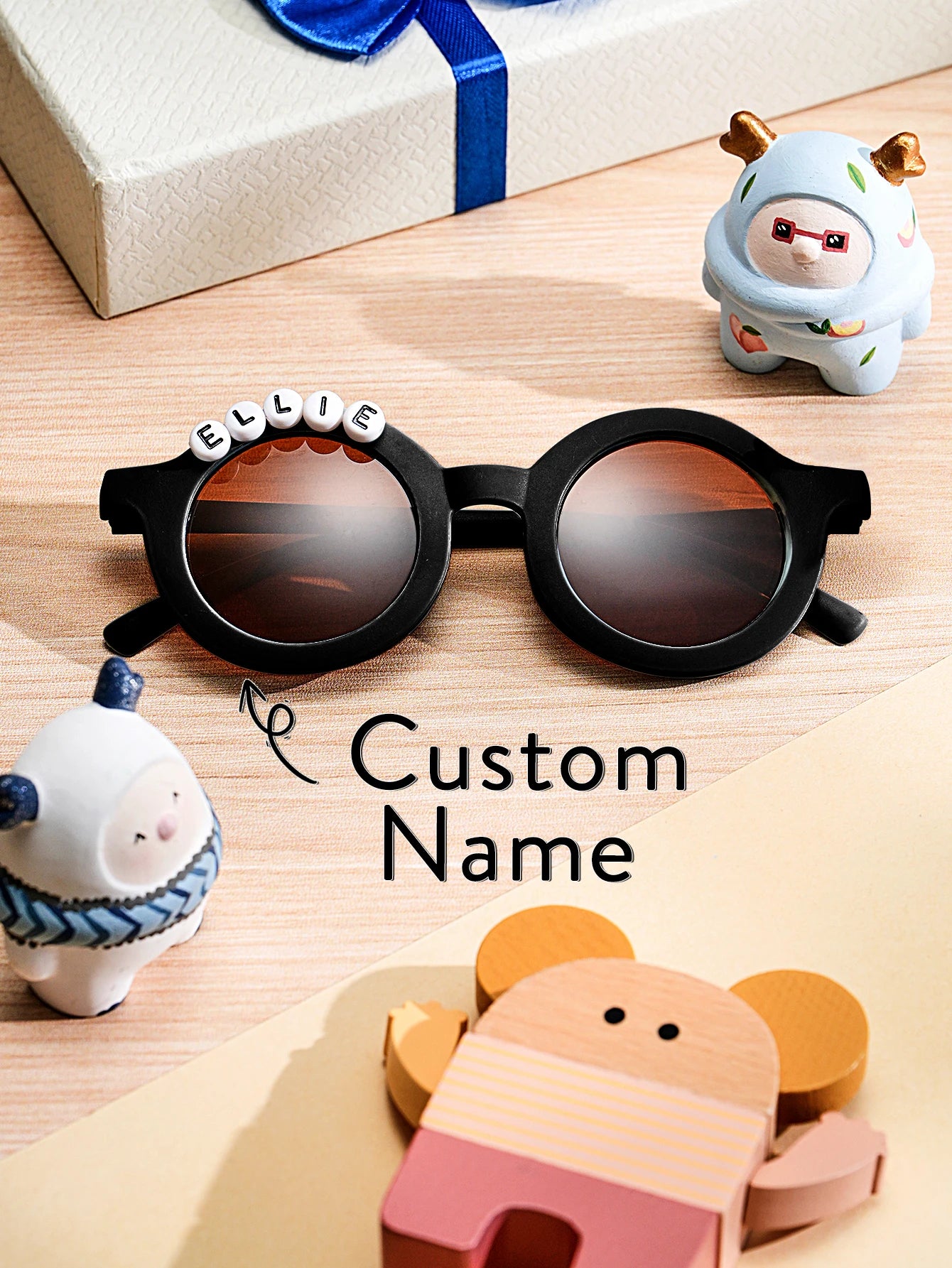 Custom Name Kids Party Glasses – Photo Prop & Birthday Favor