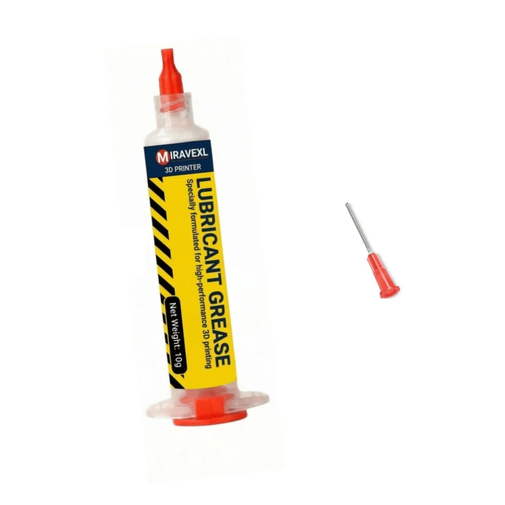 MIRAVEXL 3D Printer Grease White Lube for Lead Screws Linear Rails Rods Smooth Printing Noise Reduction Maintenance Kit Peaceful Pleasures Health and Wellness 1PCS