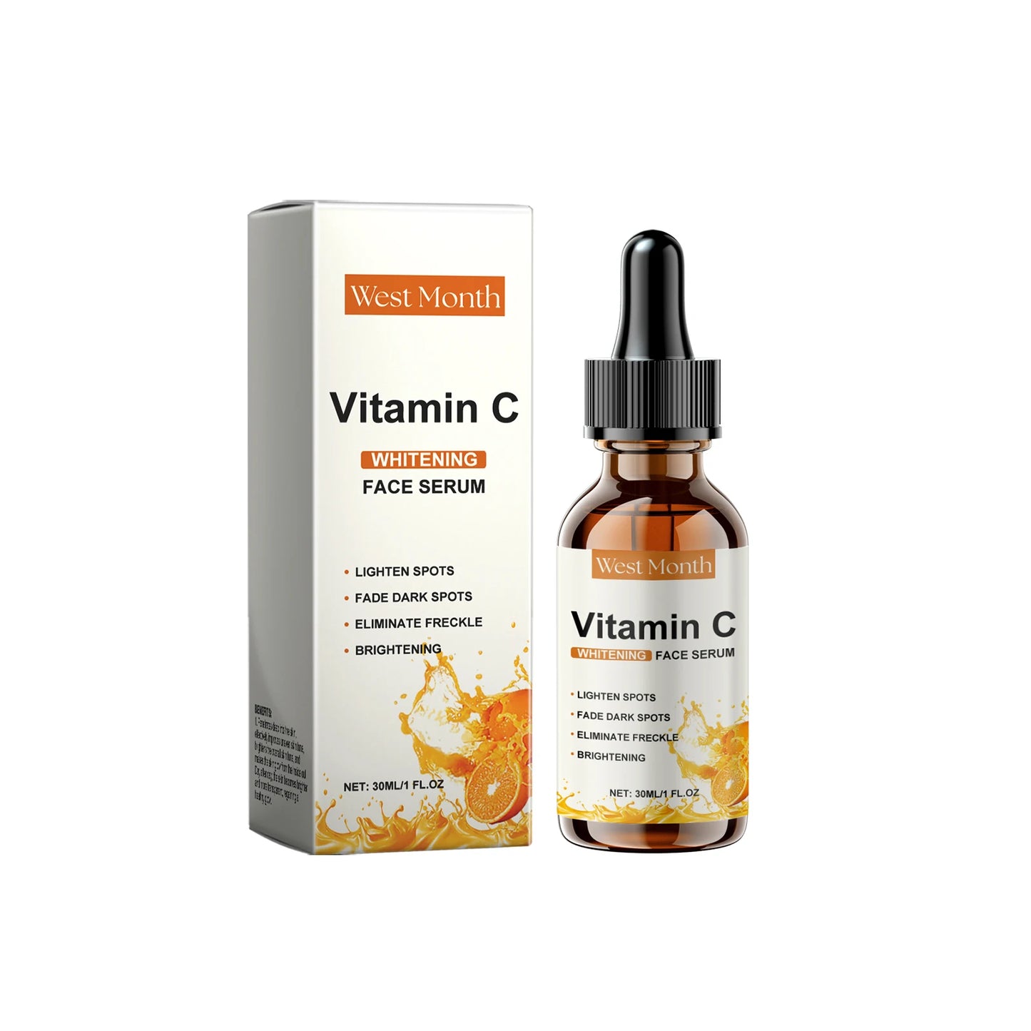Vitamin C Brightening Face Serum – Fades Dark Spots & Melasma
