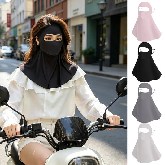 UV Protection Full Face Mask – Breathable Outdoor Sun Cover Sun Protection Mask Oasis Select