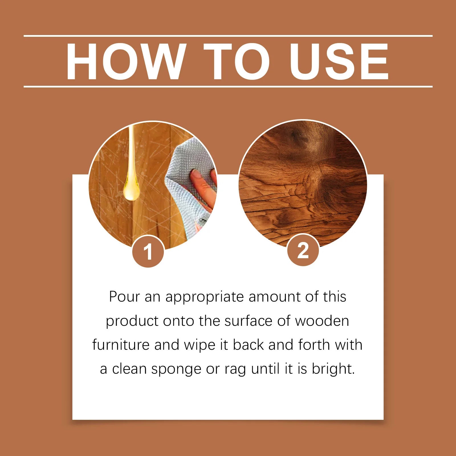 JAKEHOE Wood Furniture Polish Oil – Restore Shine & Protect Furniture Polish Oil Peaceful Pleasures Health and Wellness