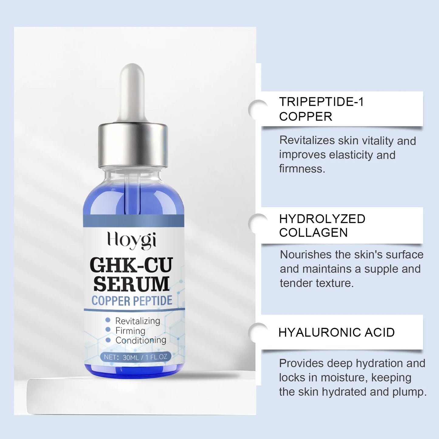 Copper Peptide Anti-Aging Face Serum – Firming & Hydrating