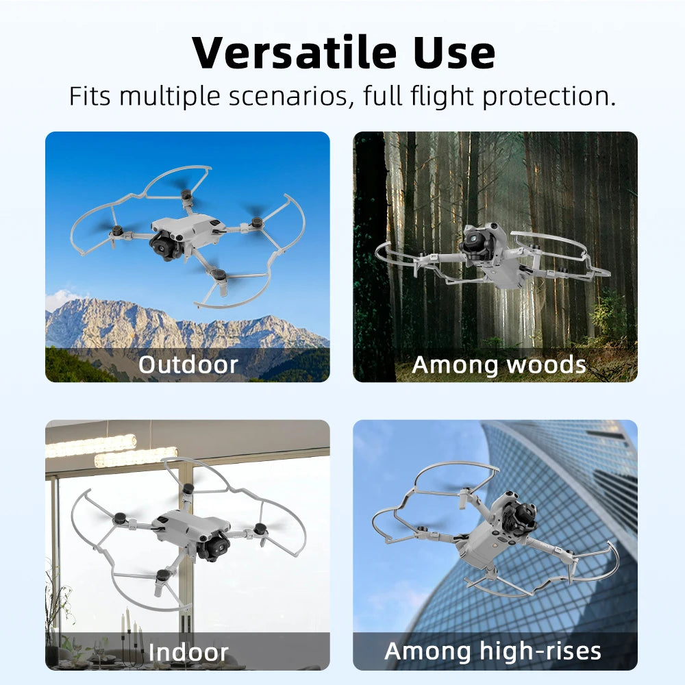 Grey ABS Protective Case For DJI MINI 5 PRO Protective Accessories Isolated Paddles Prevent Damage From Foreign Object Impacts Peaceful Pleasures Health and Wellness