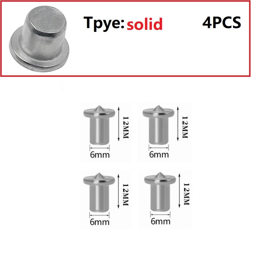 4-Piece Dowel Centre Point Pin Set 6/8/10/12mm Wood Marker