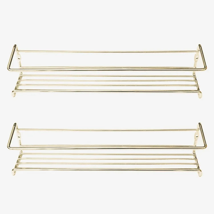 Wall-Mounted Iron Spice Rack & Kitchen Shelf Organiser