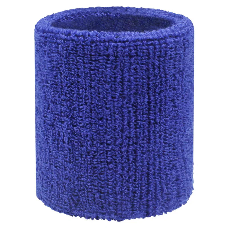 1 pcs Sweat-Absorbing Sports Wrist and Elbow Guard with Towel Wristband - Protector Sweatband Gym Wrist Guard, Fit Up To 100kg Peaceful Pleasures Health and Wellness Nacy Blue