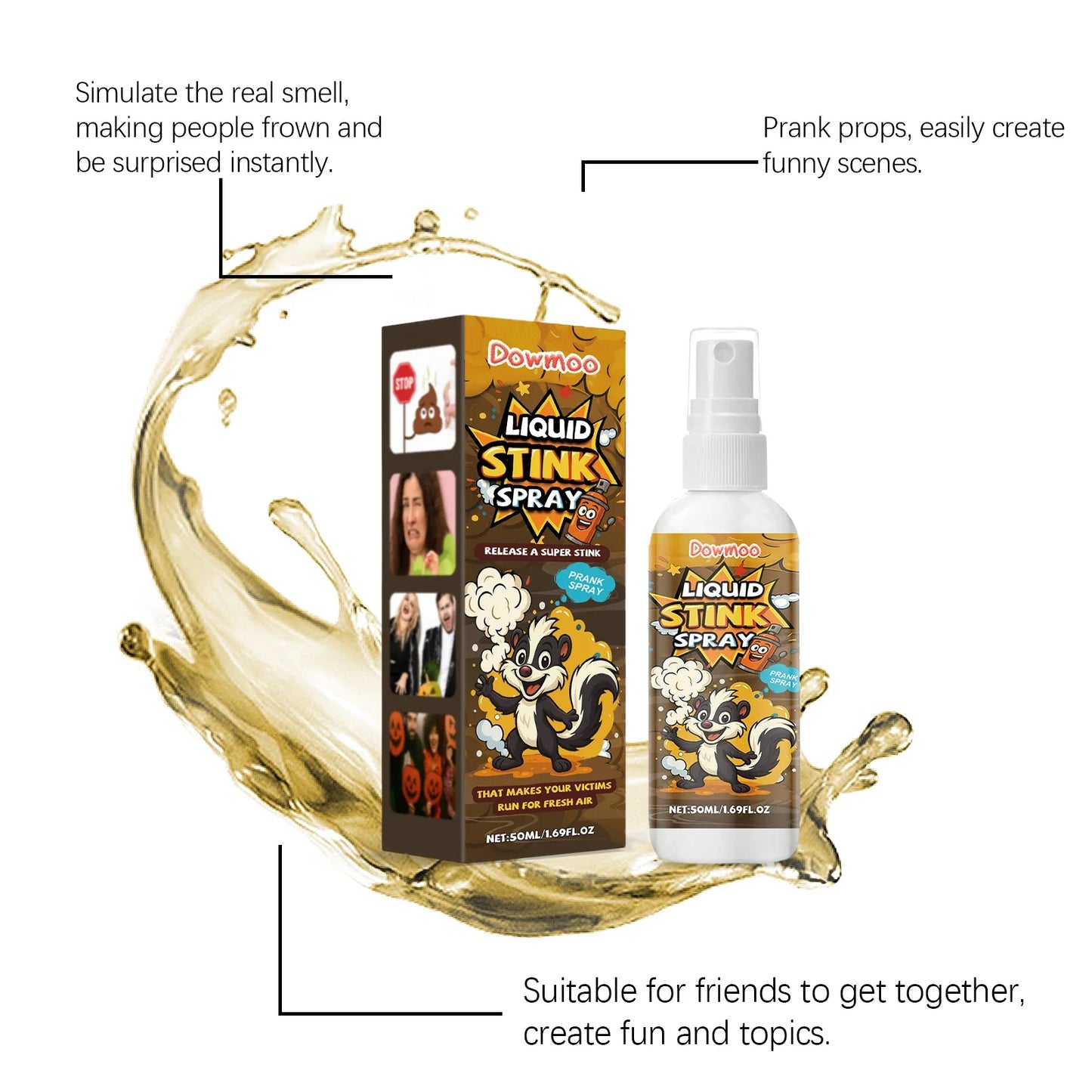 Fart Stink Spray Prank Gag Gift – 50ml Novelty Joke