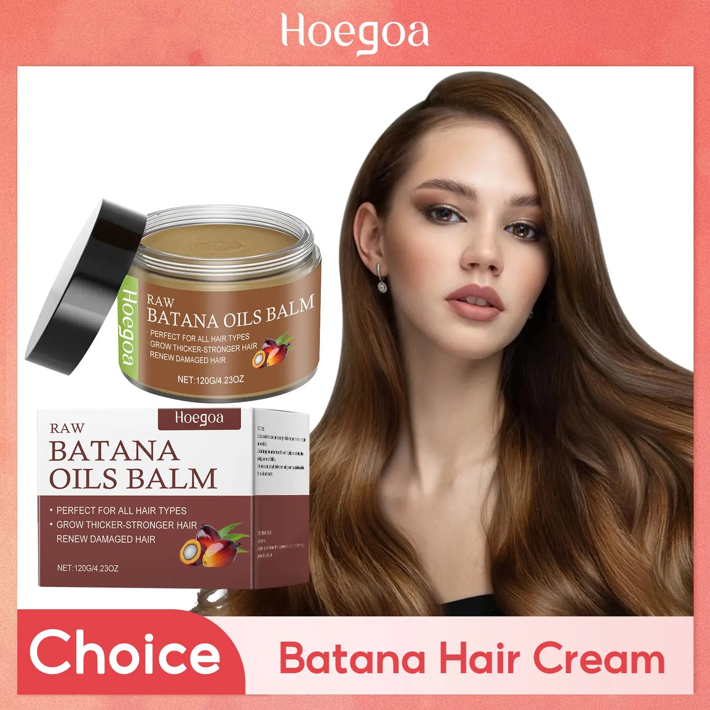 HOEGOA Batana Oil Hair Mask – Nourish, Strengthen & Thicken