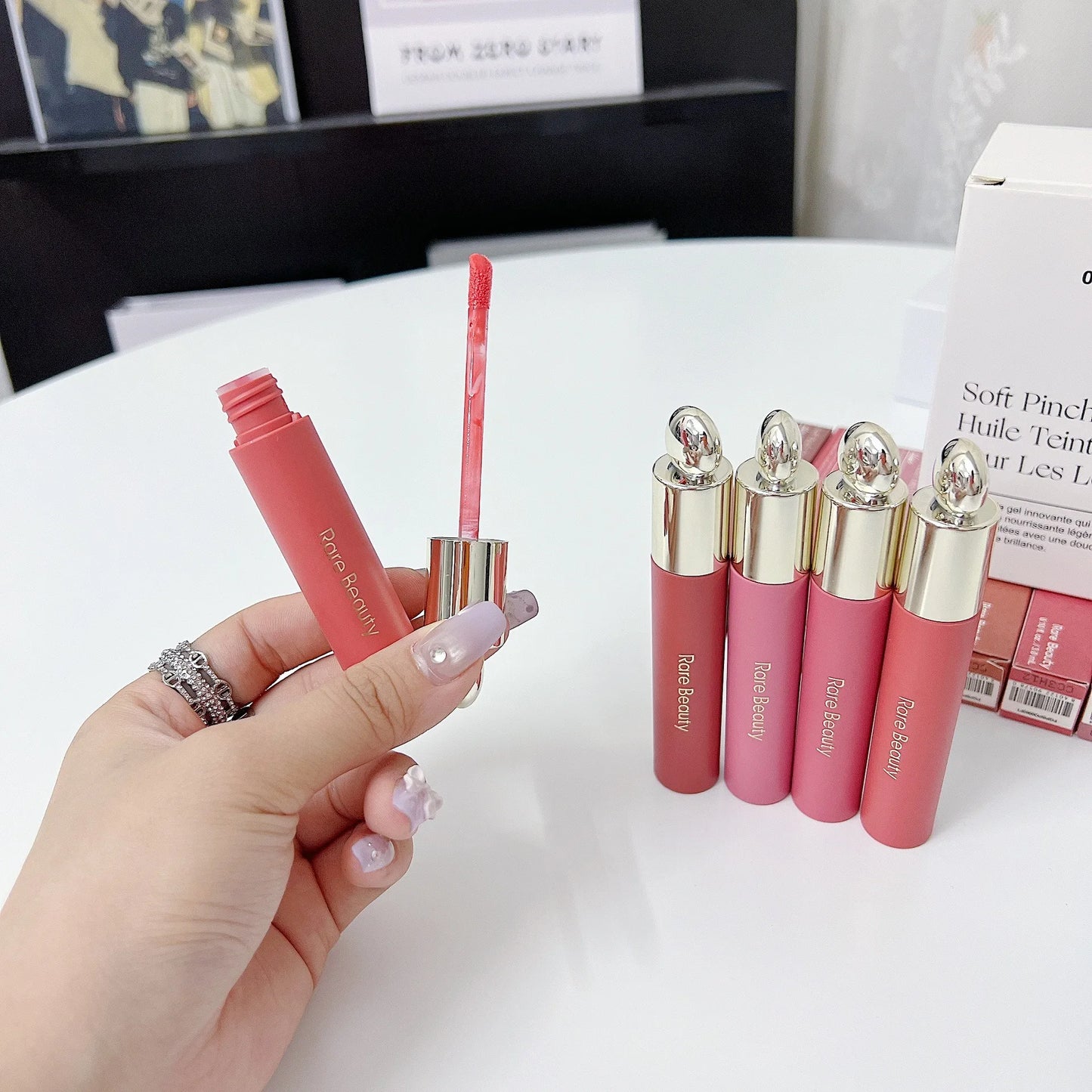 Rare Beauty Tinted Lip Oil Gloss | Hydrating & Moisturizing