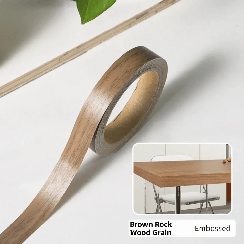 Wood Grain Veneer Edge Banding Tape – Self-Adhesive 2cm×10m