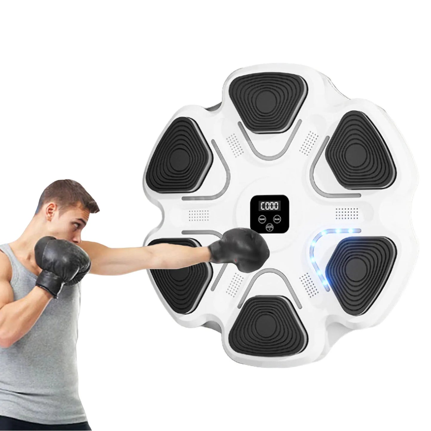 Smart Musical Boxing Machine Portable Release Pressure Boxing Device Kicking Sparring Training Gear Peaceful Pleasures Health and Wellness