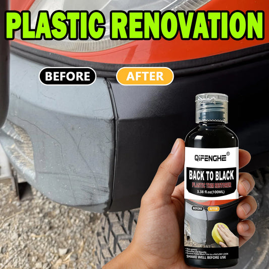 Black Trim Restorer – Waterproof Dye-Infused Car Plastic Restorer Car Trim Restorer Oasis Select