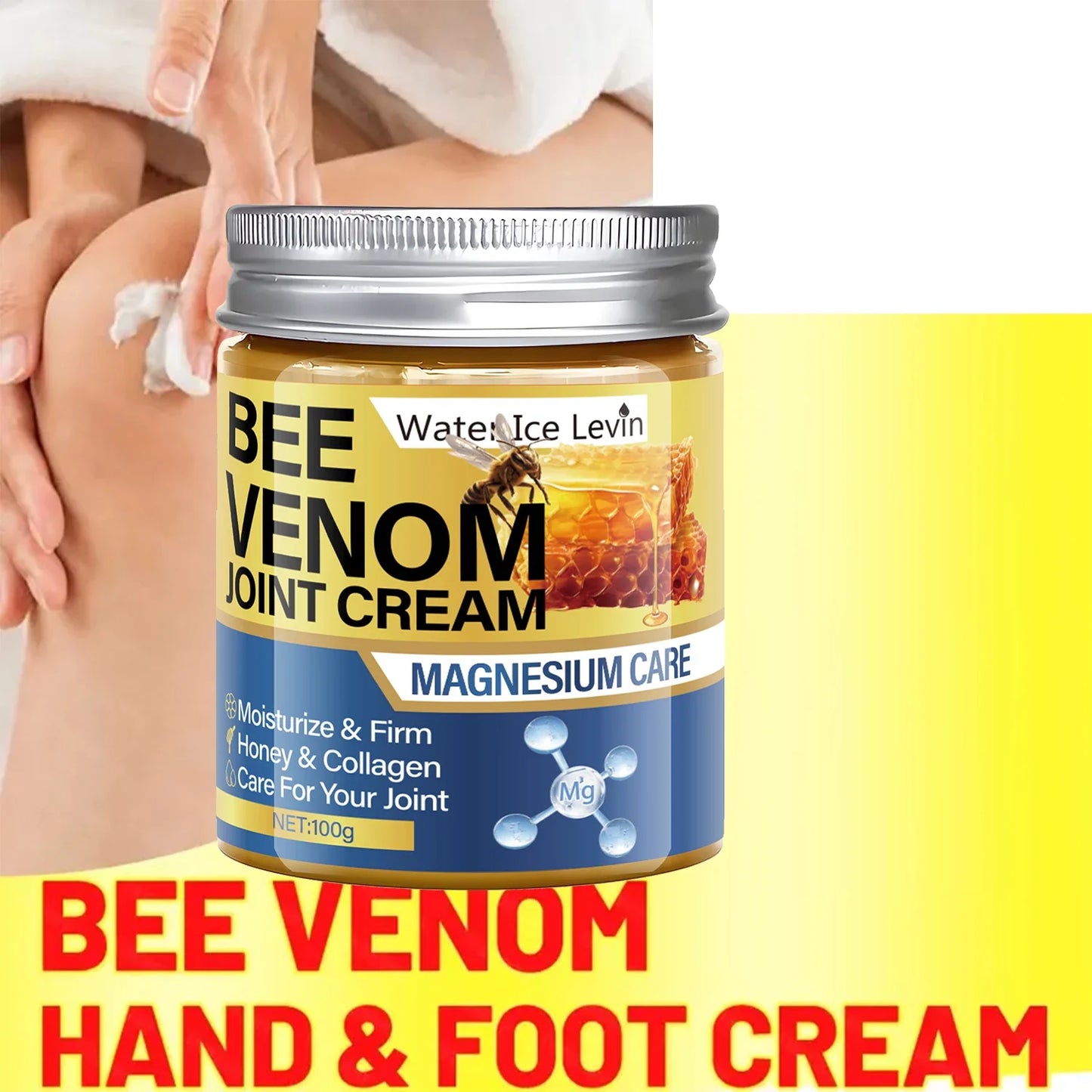 Bee Venom Body Cream – Magnesium & Honey | Firms & Hydrates