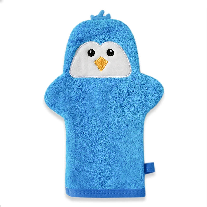 Baby Bath Wipe & Soft Rubbing Towel for Newborns & Toddlers