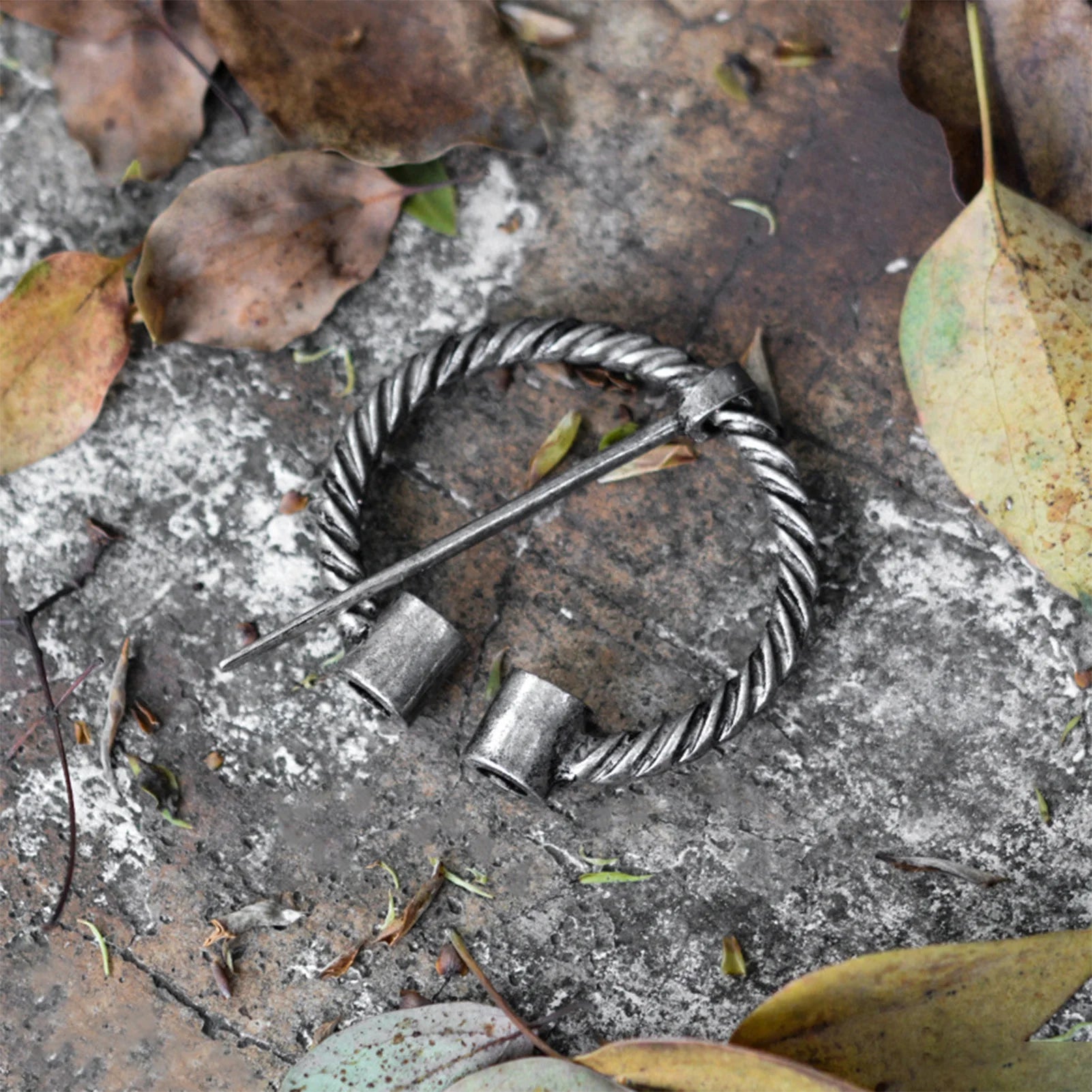 Nordic Style Metal Simple Brooch Suit Scarf Clip Brooch Pin Fashion Jewelry for Coats Jackets Sweaters Suit Peaceful Pleasures Health and Wellness