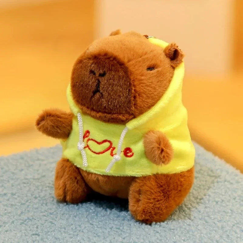 Cute Capybara Plush Keychain Bag Pendant & Car Charm Gift